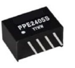 Patron: PPE2405S - Patron PPE2405S DC/DC 1.5KVDC and 2KVDC Isolated Single Output DC/DC Converter input voltage 24V output 5V 1W package SIP Isolated 1.5KVDC